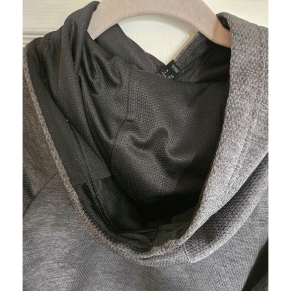 Adidas Mens Pullover Hoodie Climawarm Hood Sweatshirt Gray Size Small S Warm Top - Picture 7 of 13